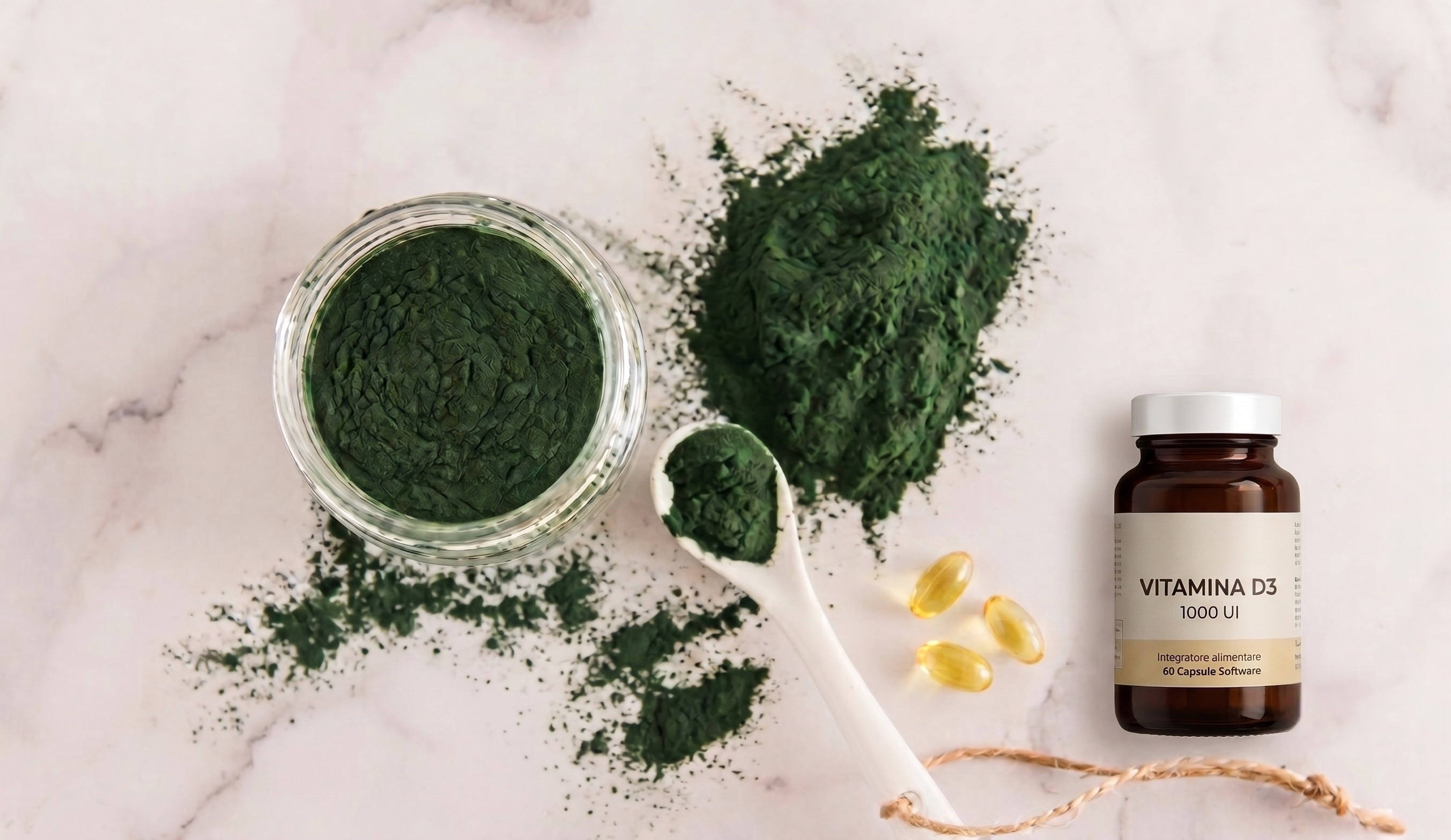 Alga Spirulina e Vitamina D