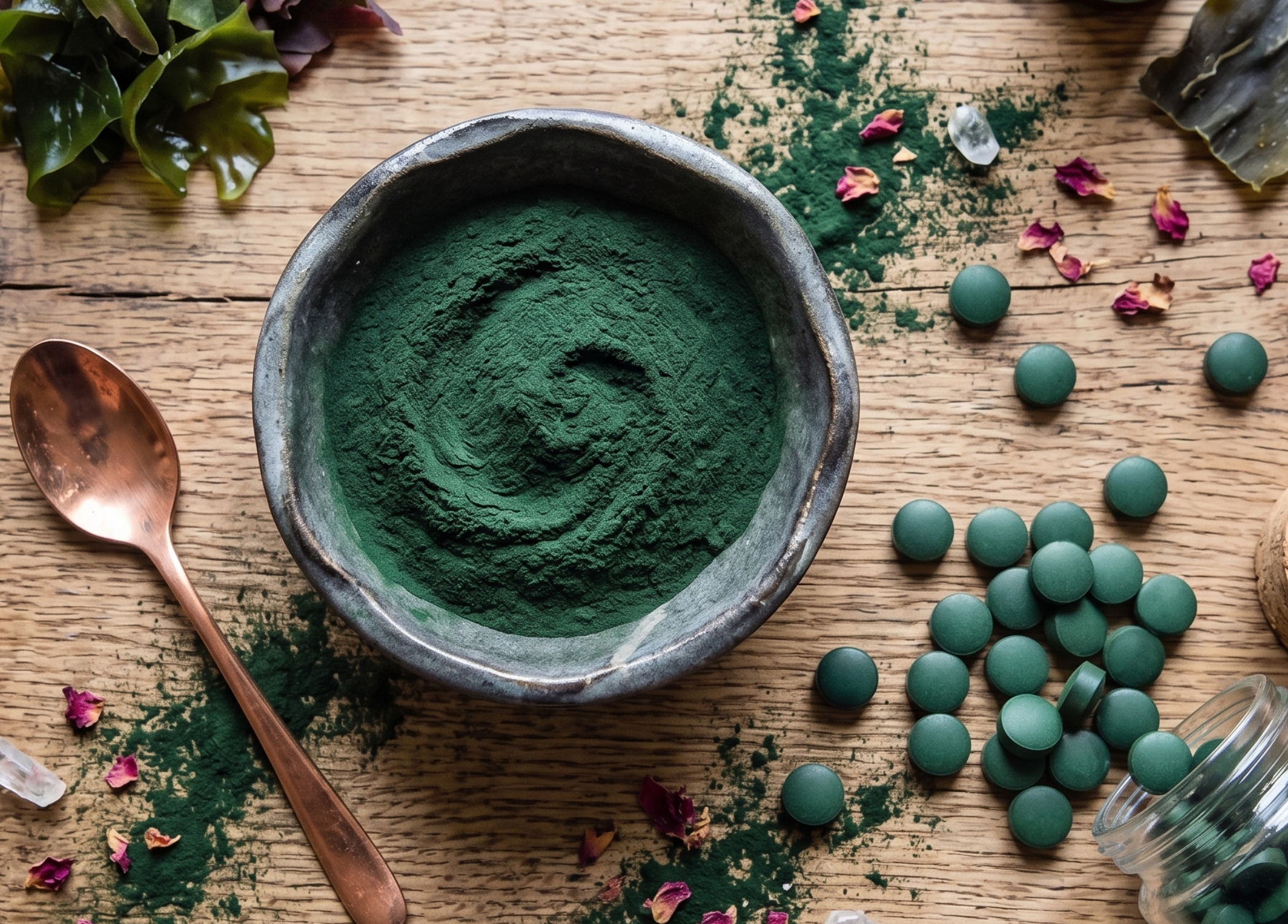 Quali sono le principali vitamine della spirulina?