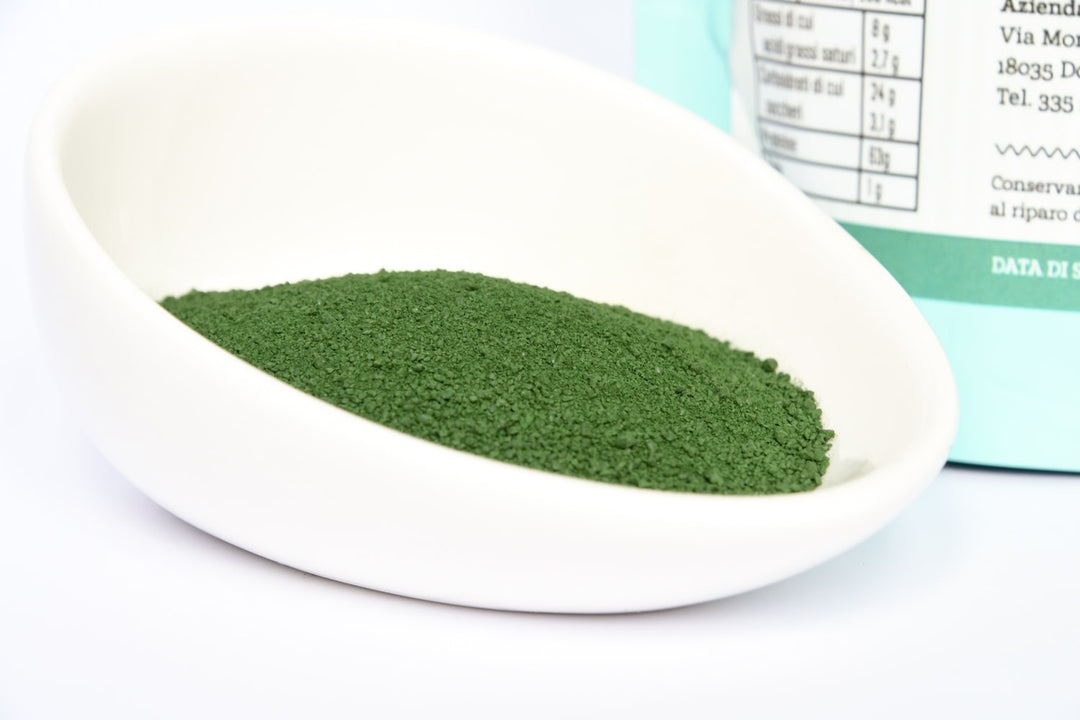 Spirulina in polvere